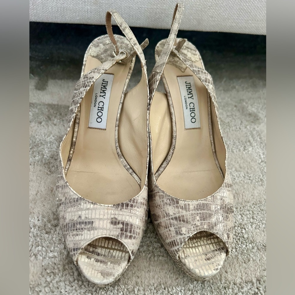 Jimmy Choo slingback heels